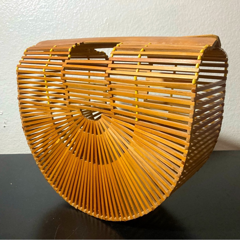 Bamboo purse or satchel